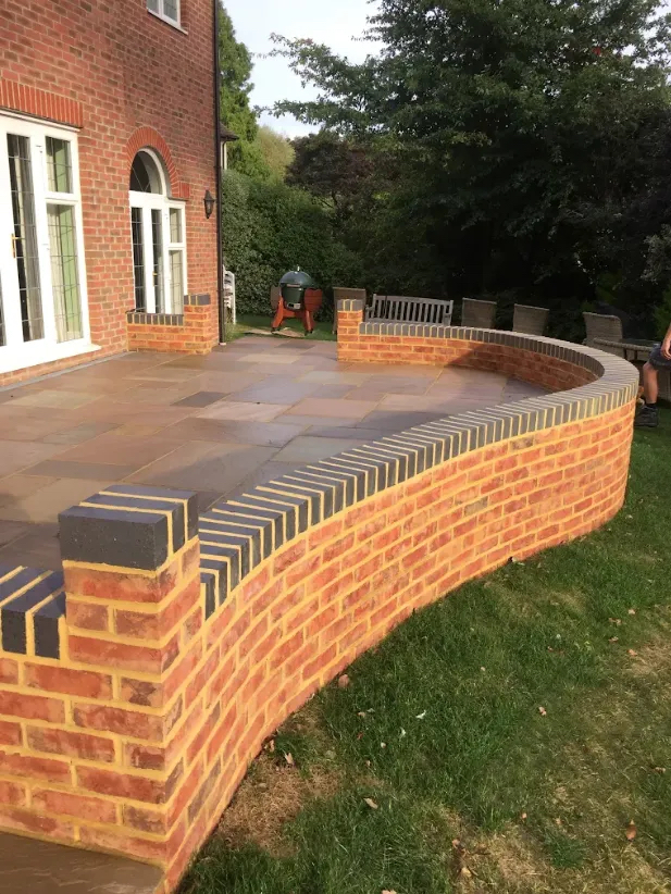 Brickwork & Landscaping installed in Farnborough